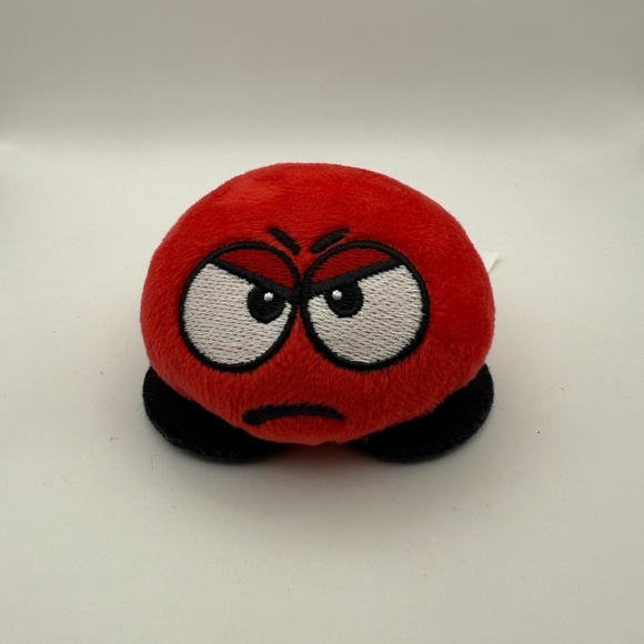 Disney Other - Anger Inside Out Plush 2” Inspire To Create Red Black Feet